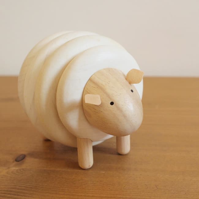 Деревянная пирамидка овечка Plan toys 5