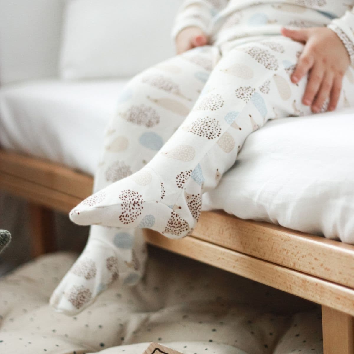 Комбинезон Mjolk Sleep and Play Ёжики на экрю 6
