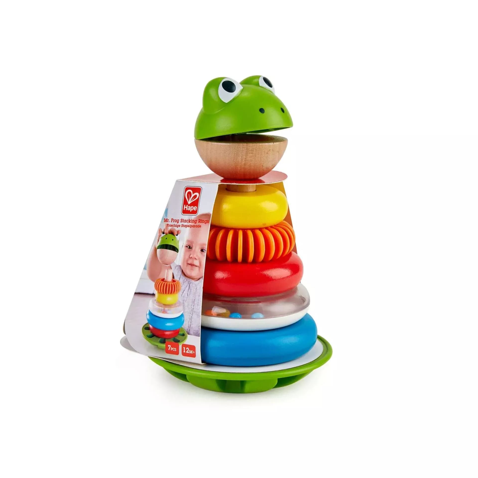 Игрушка Пирамидка Мистер Лягушка 4