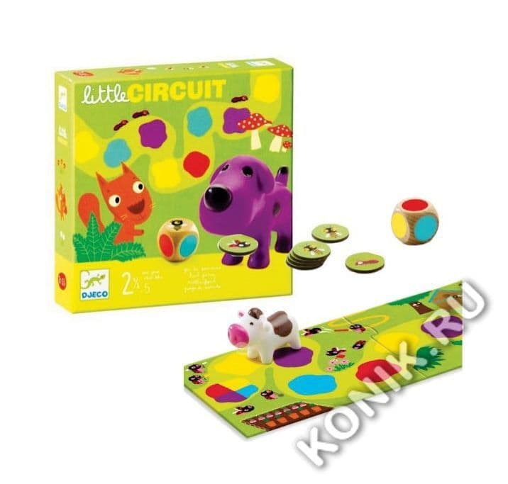 Настольная игра Djeco «Маленькая дорожка» 4