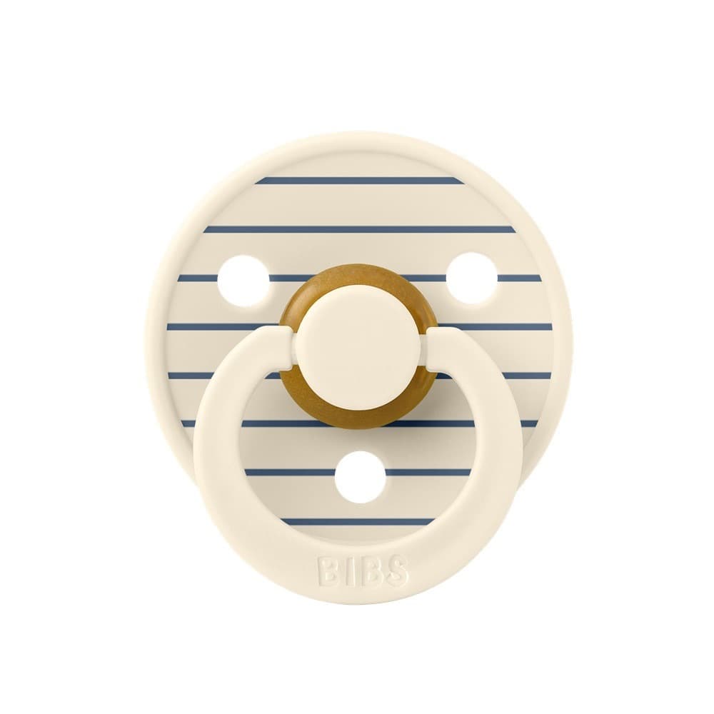 BIBS Studio Colour - Pin Ivory Steel Blue 0-6 месяцев