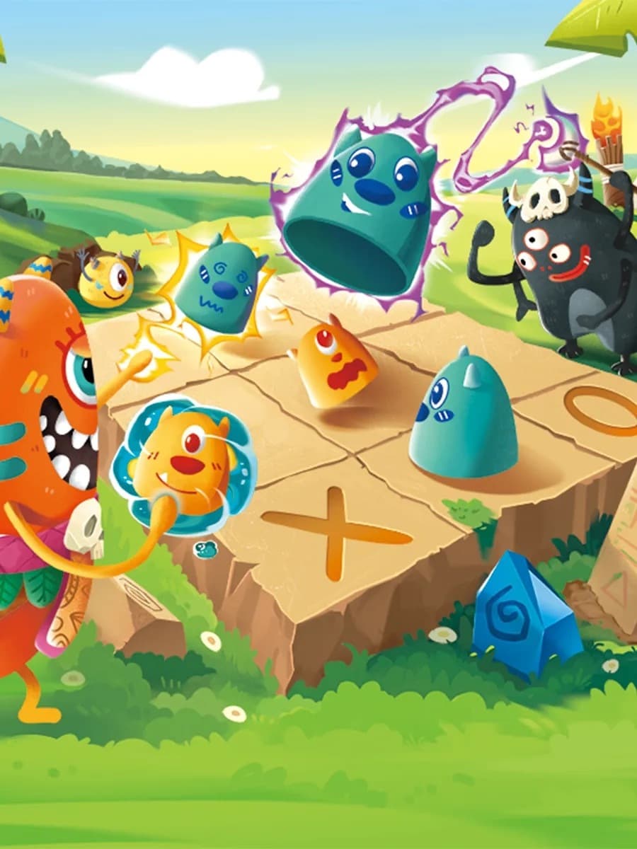 Настольная игра "Пора играть!" Монстрики топ-топают! 10