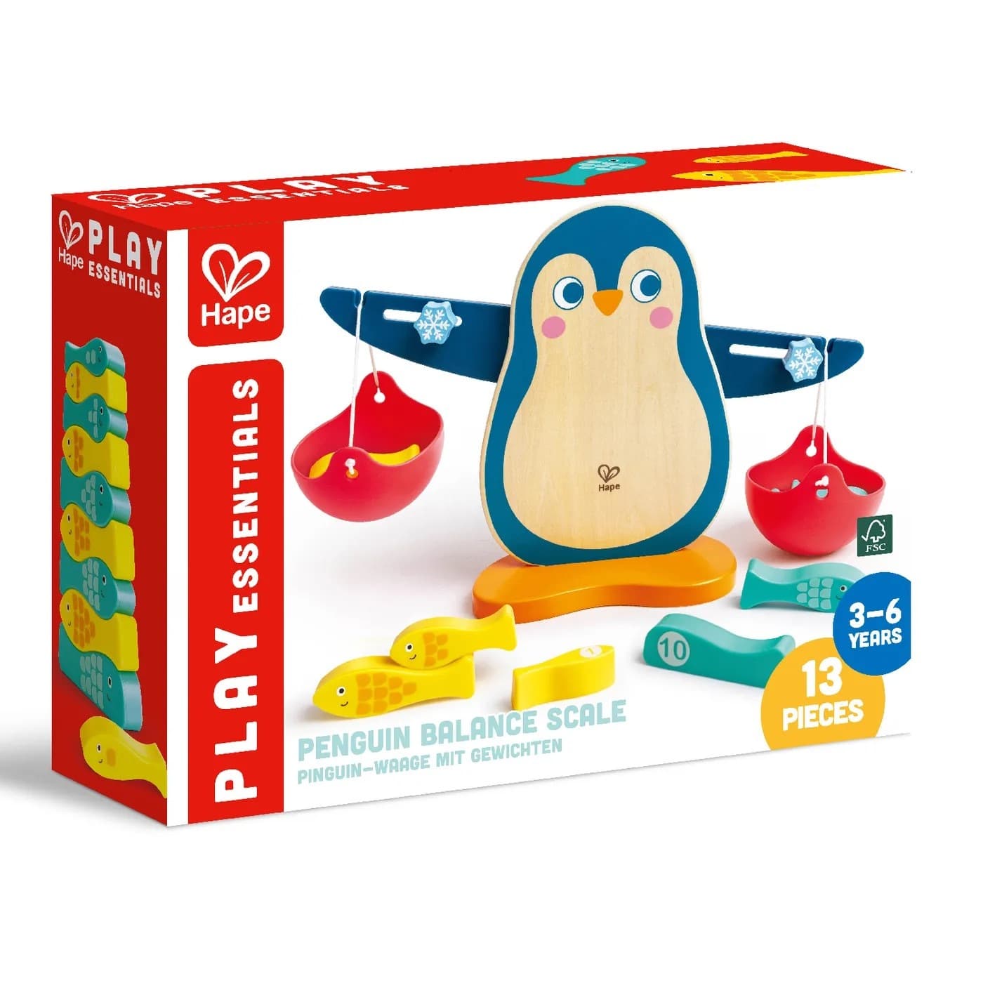 Игра-балансир "Весы" Пингвин и рыбка 10