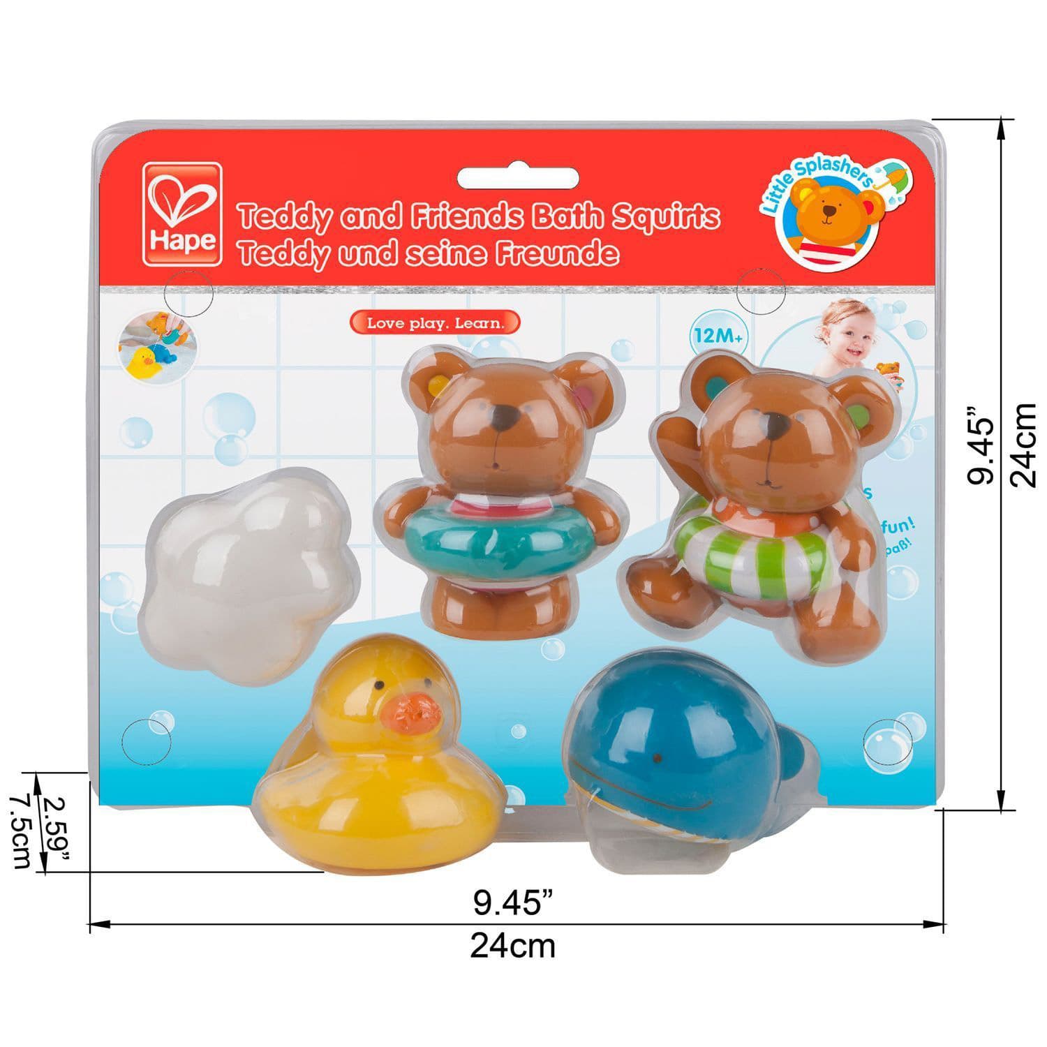 Игрушки для купания Тедди и его друзья 7