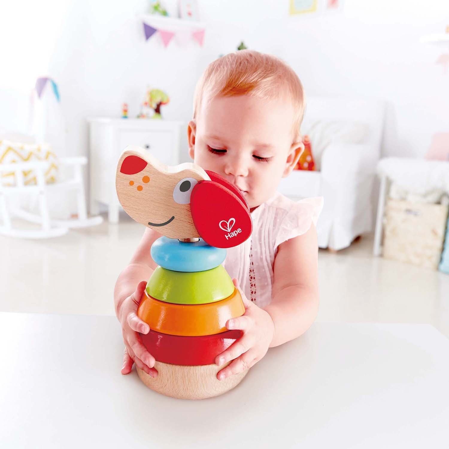 Игрушка Звуковая пирамидка Собака 4