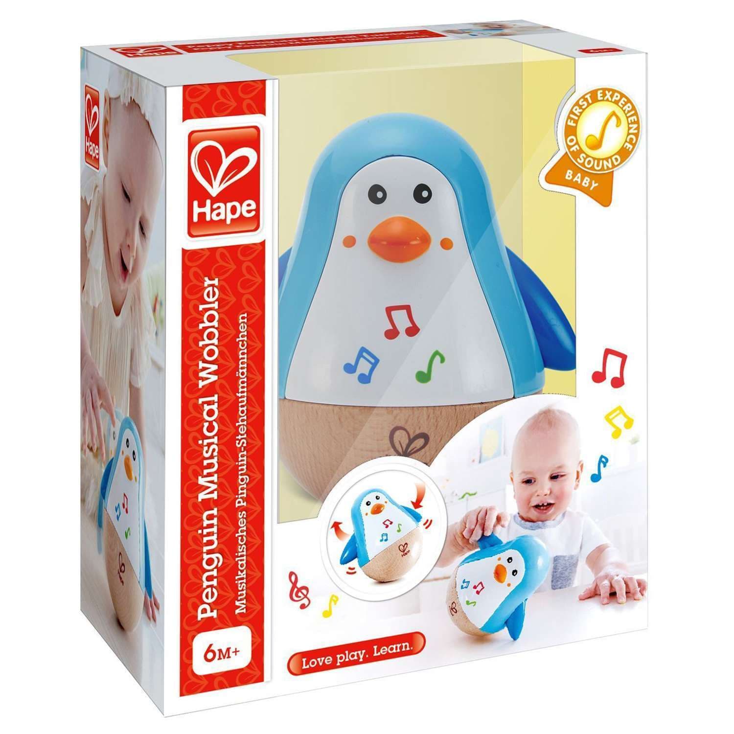 Игрушка - неваляшка Пингвин музыкальный 6