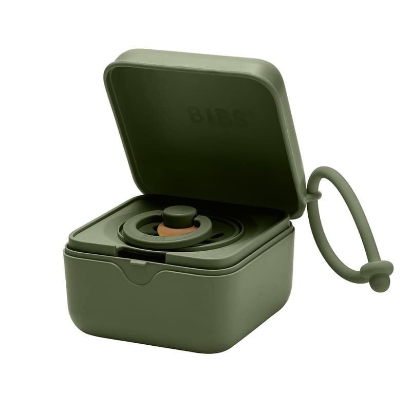 Контейнер для пустышки BIBS Hunter Green