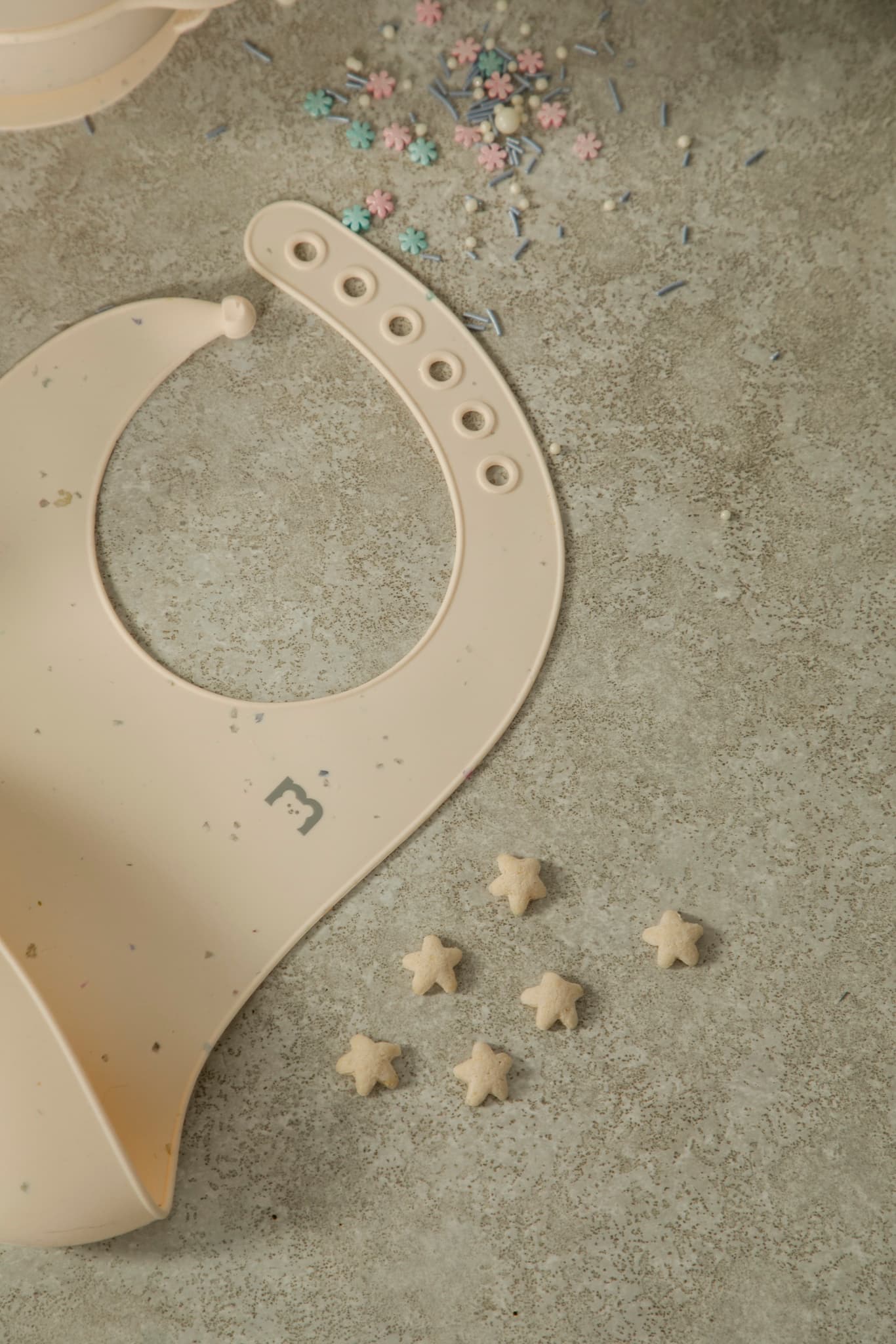 Нагрудник силиконовый CONFETTI 4