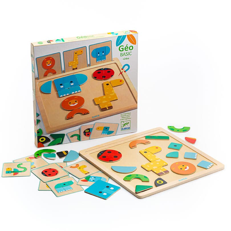 Магнитная игра Djeco ГеоБейсик