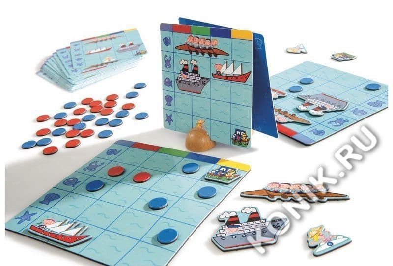 Настольная игра Djeco Морской бой