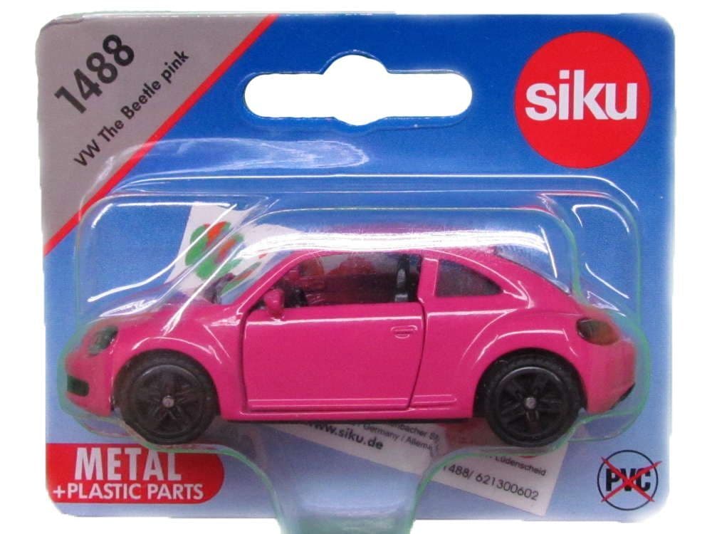 Машина VW The Beetle розовый, Siku 7