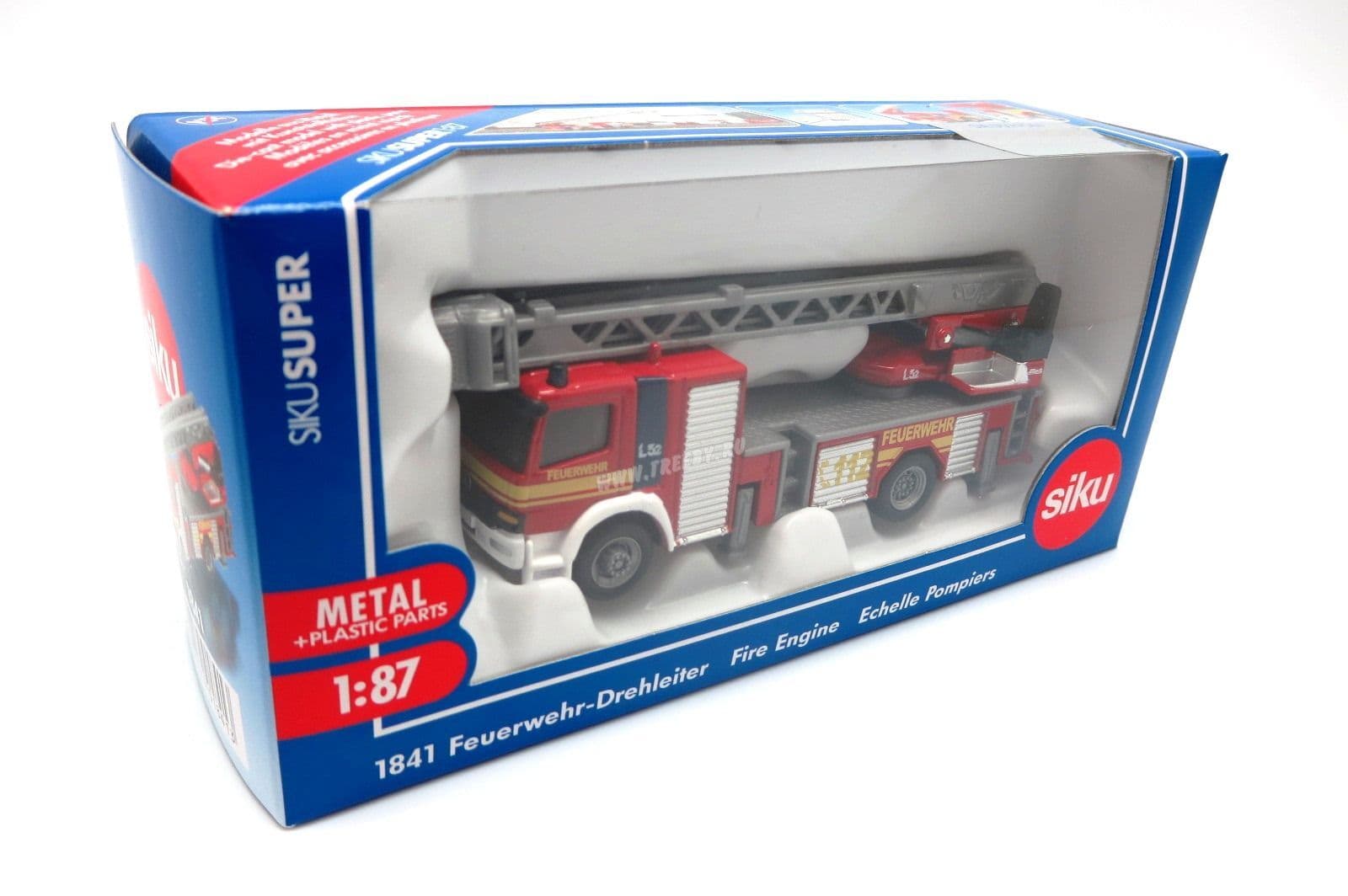 Модель пожарной машины Siku с лестницей, 1:87 5