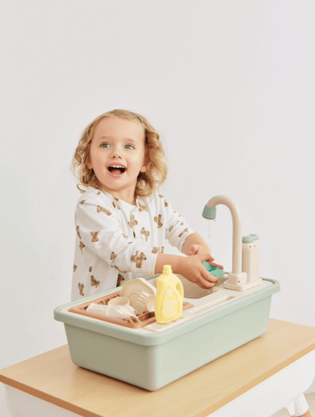 Набор игрушка-раковина WASH AND PLAY, Оливковый 5
