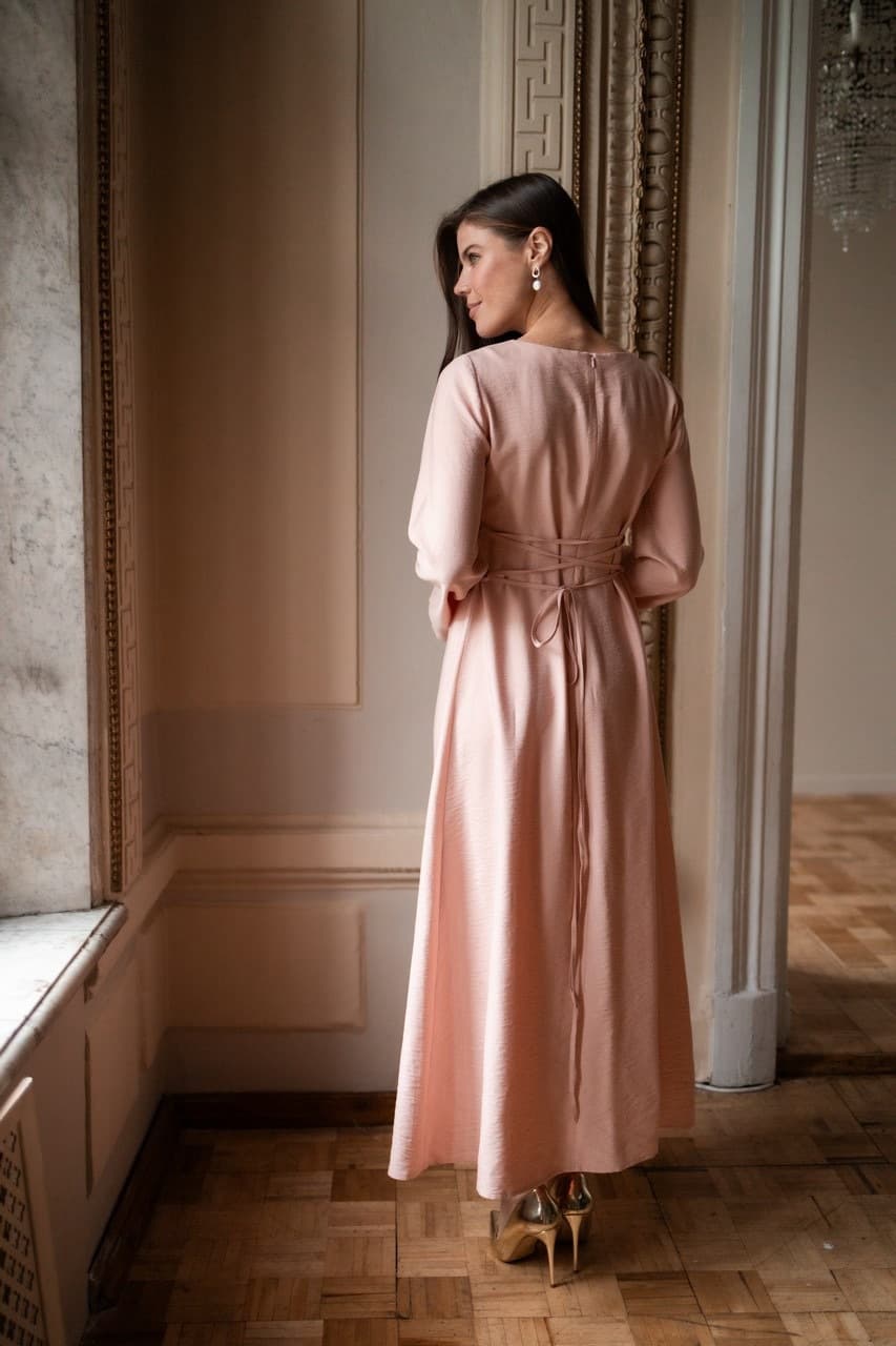 Платье Кейт, Пудровый 11