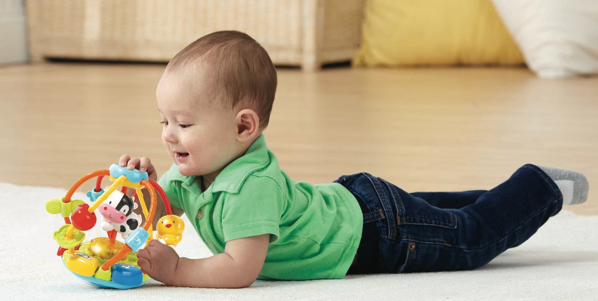 Развивающий мяч VTech «Тряси и крути»