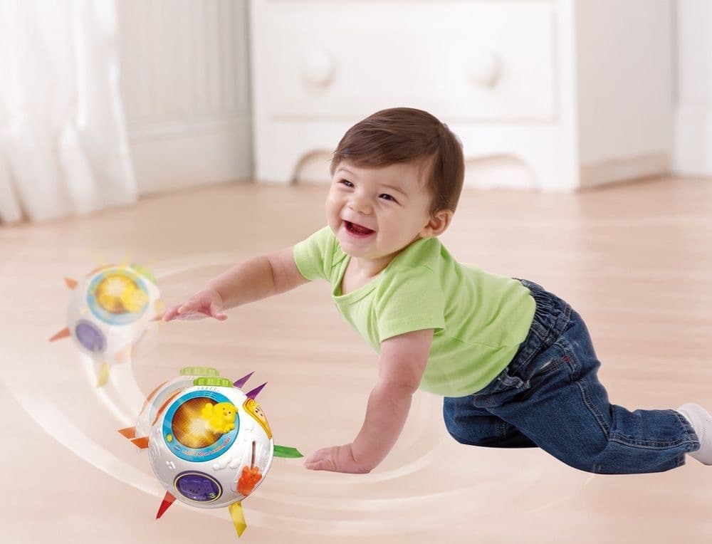 Вращающийся и обучающий мяч VTech 4