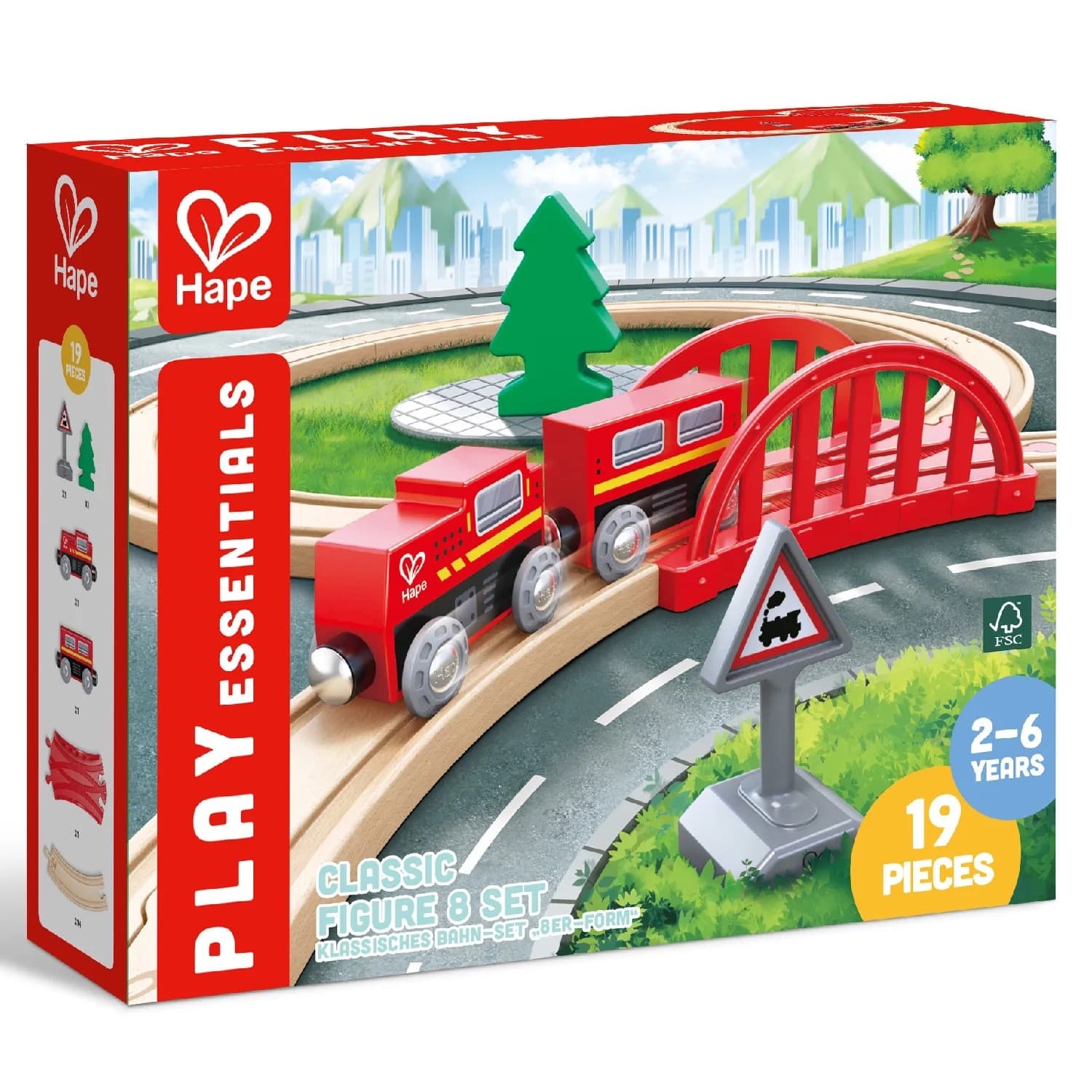 Игрушка "Железная дорога", Классический набор 4