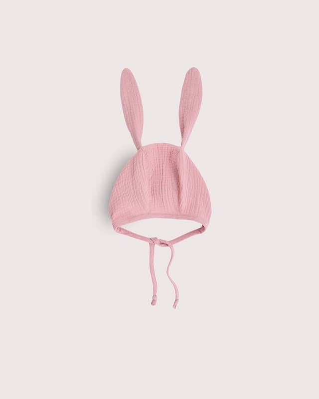 Чепчик детский Loomknits Розовый 4