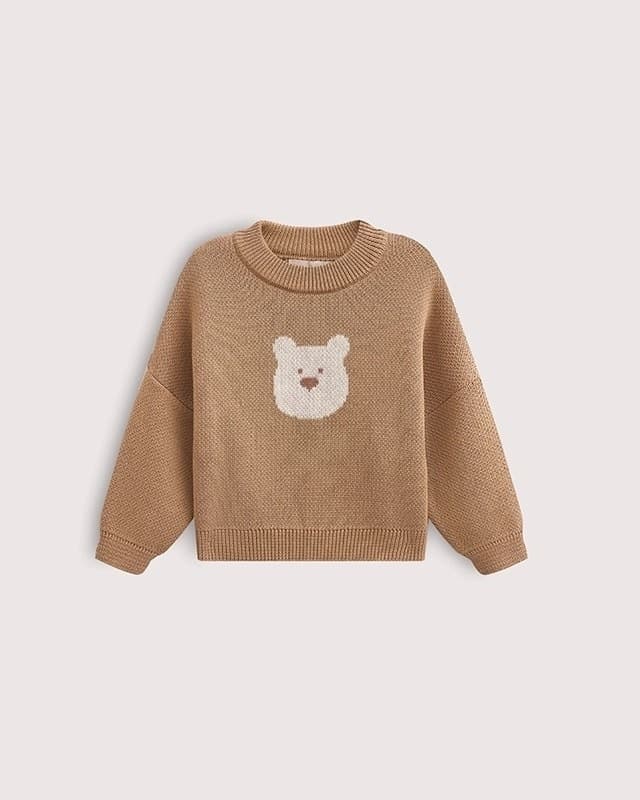 Свитер детский Loomknits Бежевый 5