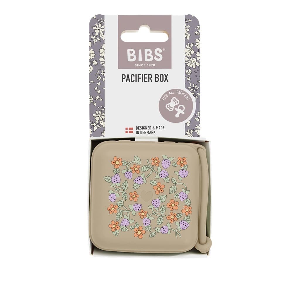 Контейнер для пустышки BIBS Liberty - Strawberries - Vanilla 5