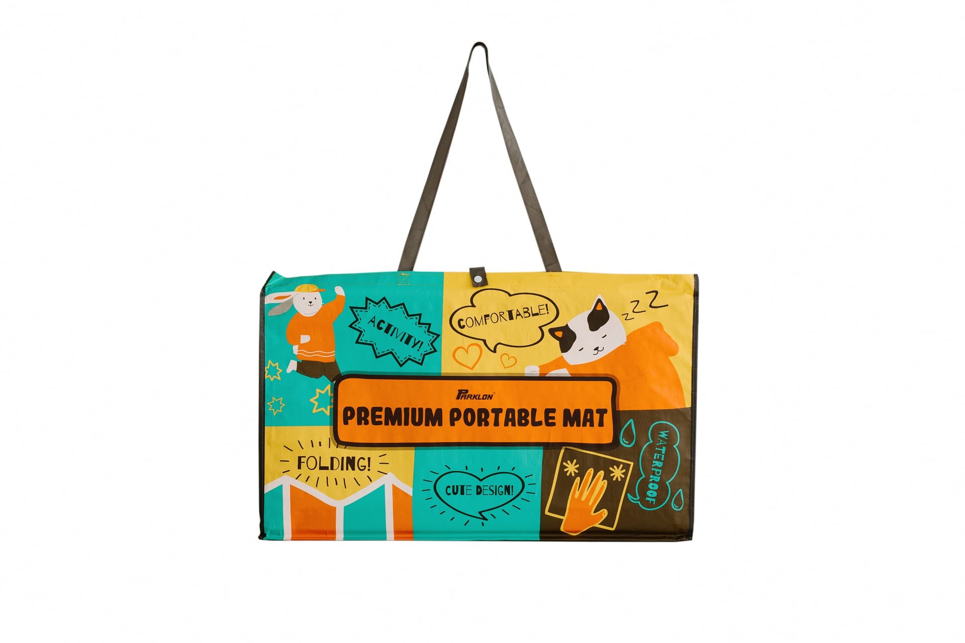 Складной коврик Sillky Portable 140x200x1 см, Облачка 11