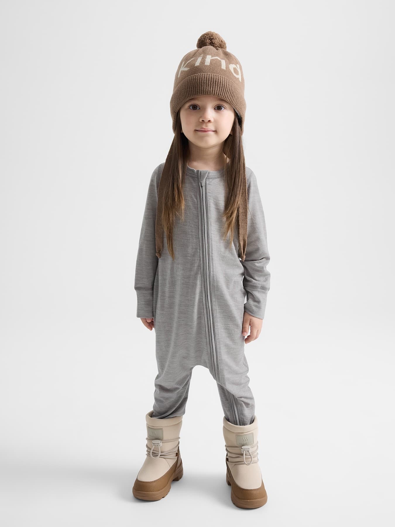 Термокомбинезон детский Happy baby, Серый 10