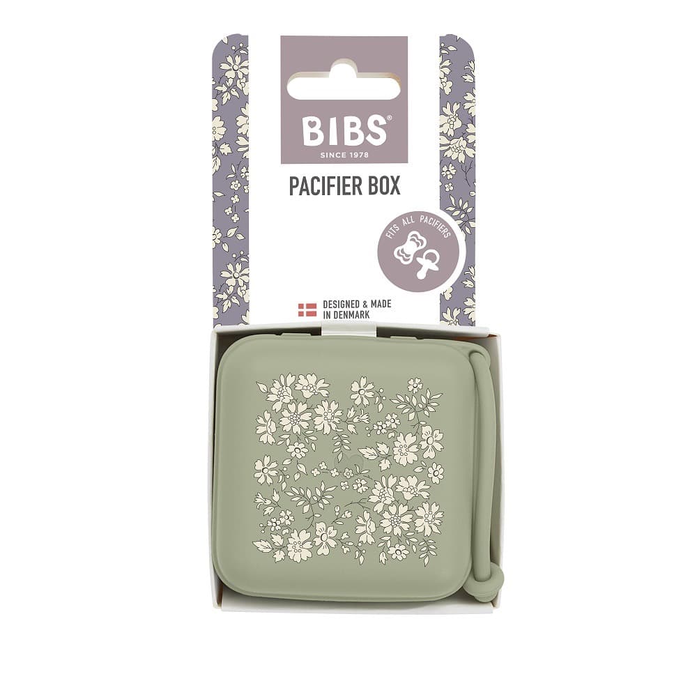 Контейнер для пустышки BIBS Liberty - Capel - Sage