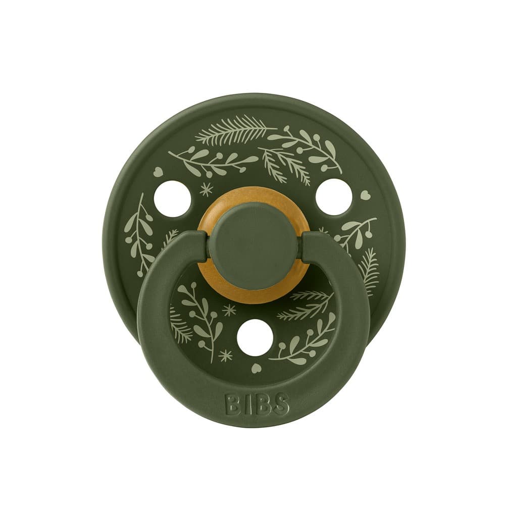 BIBS Colour Holiday Leaf - Hunter Green/Sage 0-6 месяцев