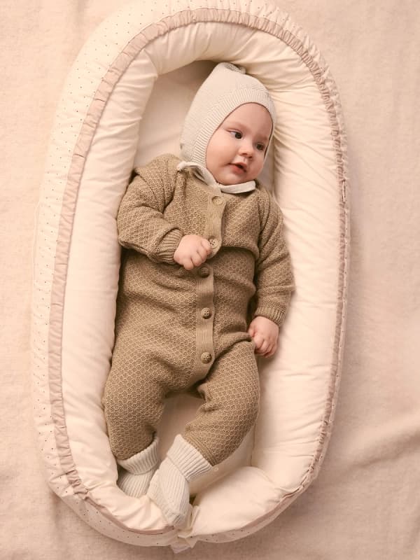 Чепчик детский Loomknits Топленое молоко
