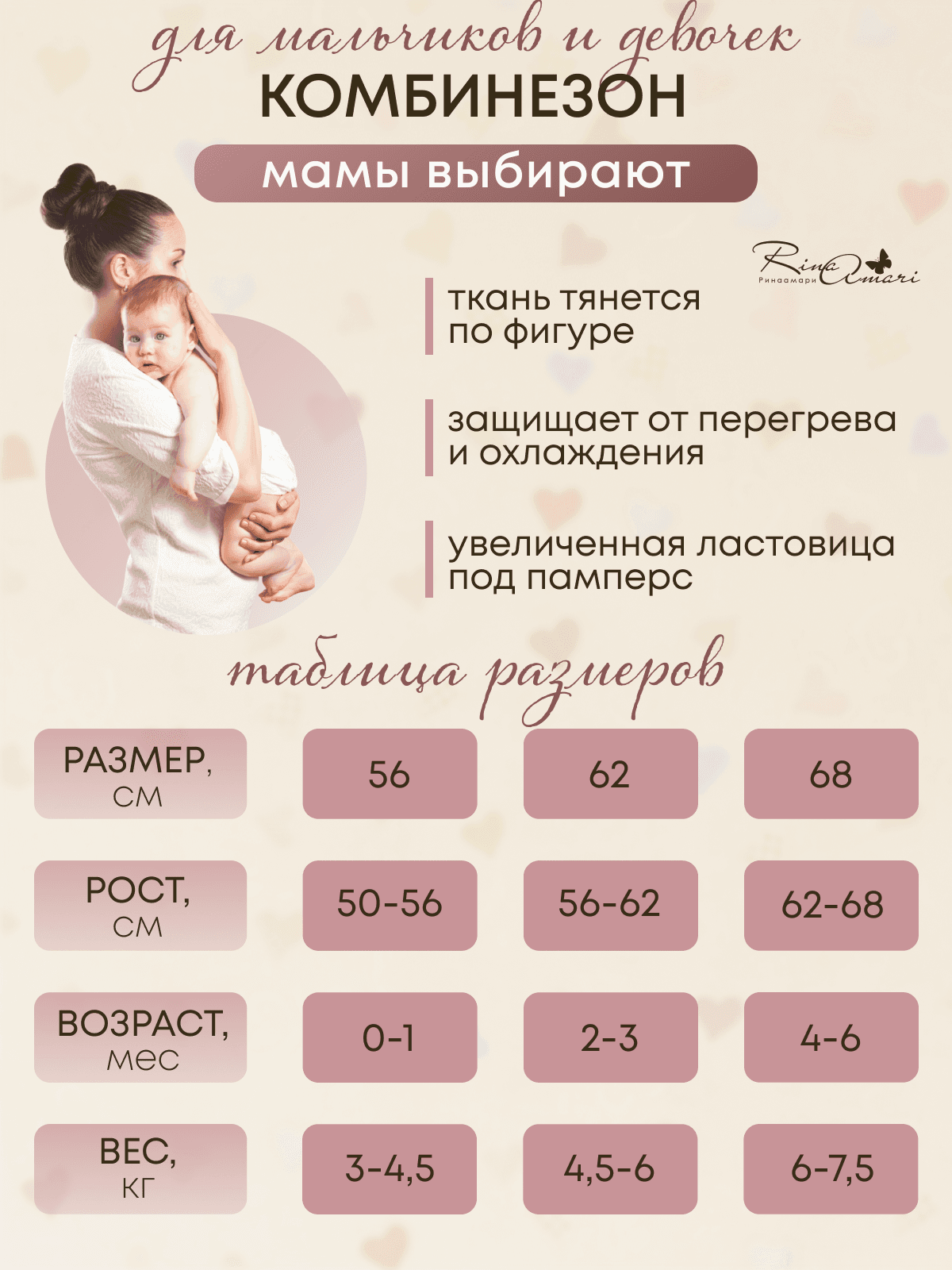 Комбинезон, Сахар 5