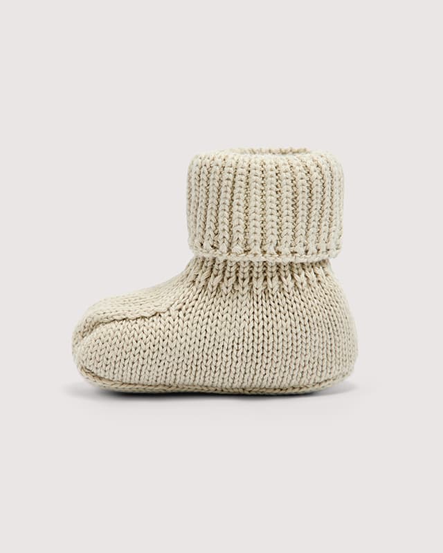 Пинетки детские Loomknits Бежевый