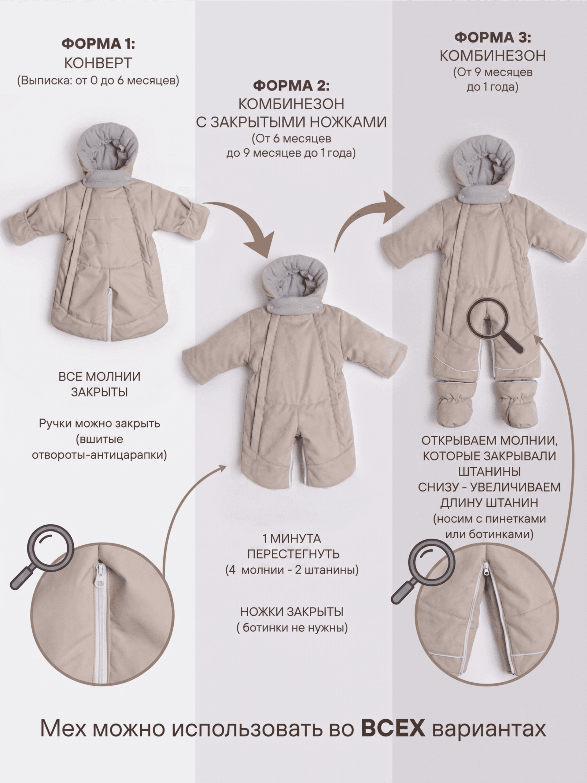 Комбинезон-трансформер, Какао 5