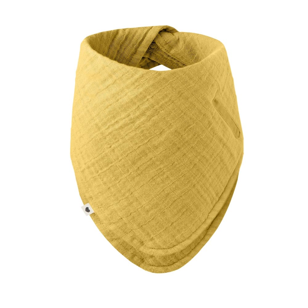 Слюнявчик муслиновый BIBS - Mustard
