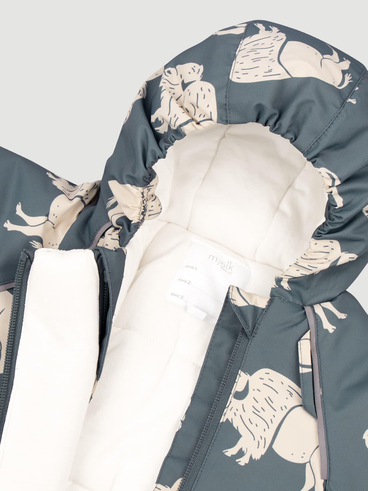 Комбинезон мембранный зимний Mjolk Бизоны, 250гр/м2 9