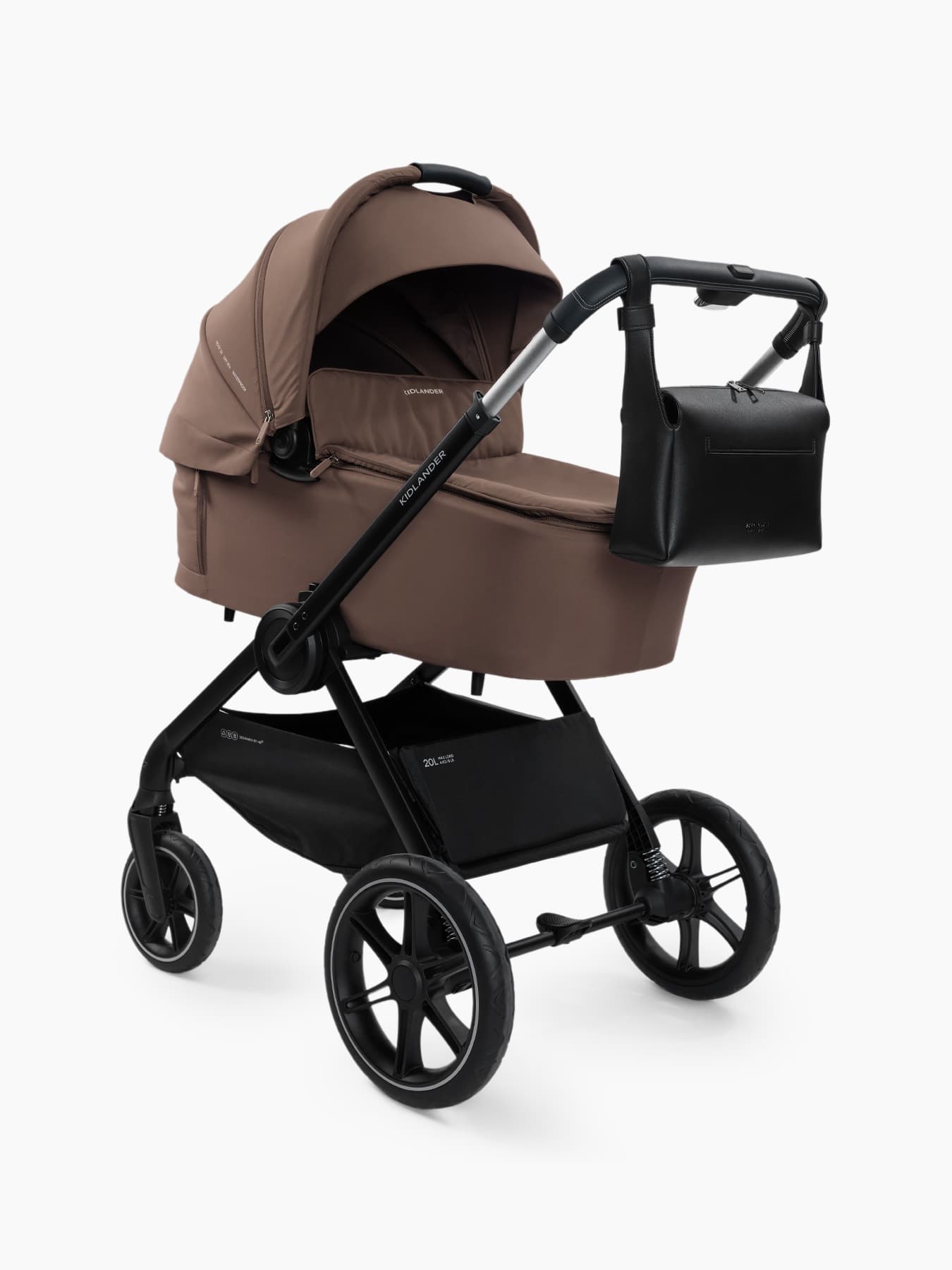 Сумка на коляску, Черная 13