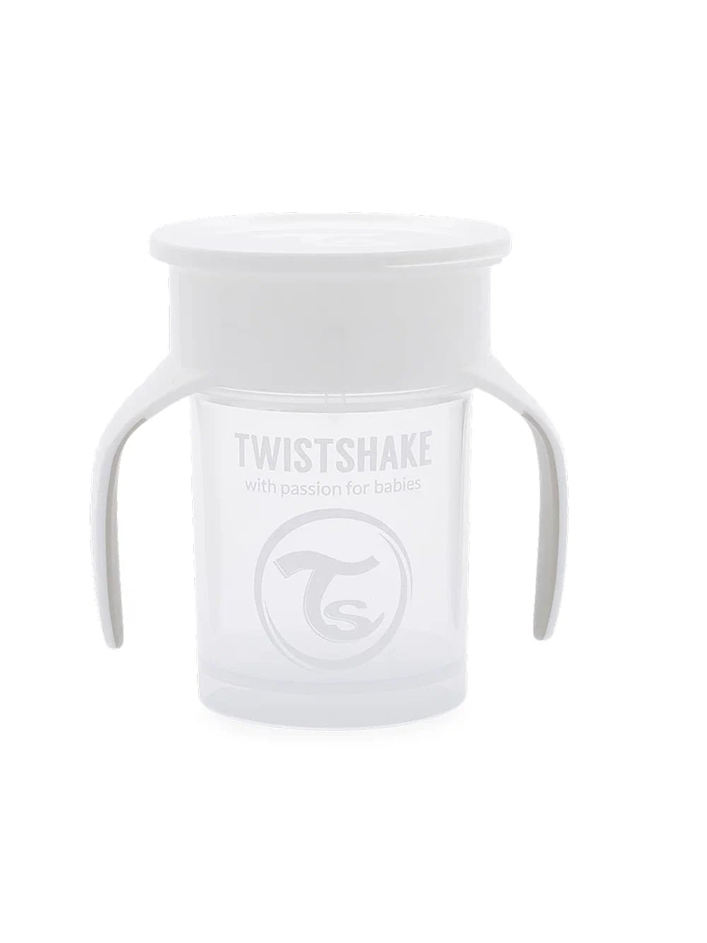 Поильник Twistshake 360 cup 230 мл. Белый 6+