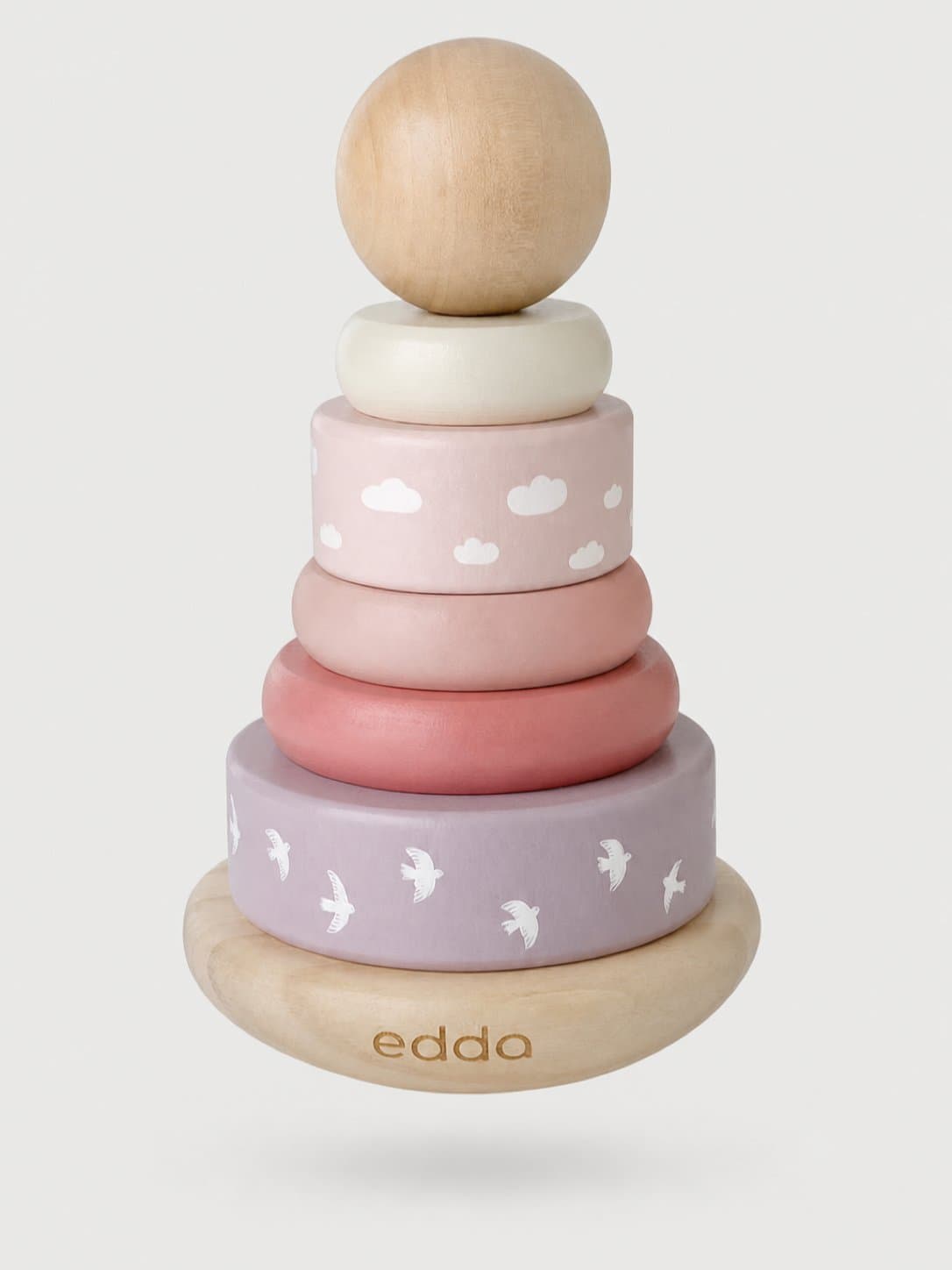Пирамидка edda, Птички