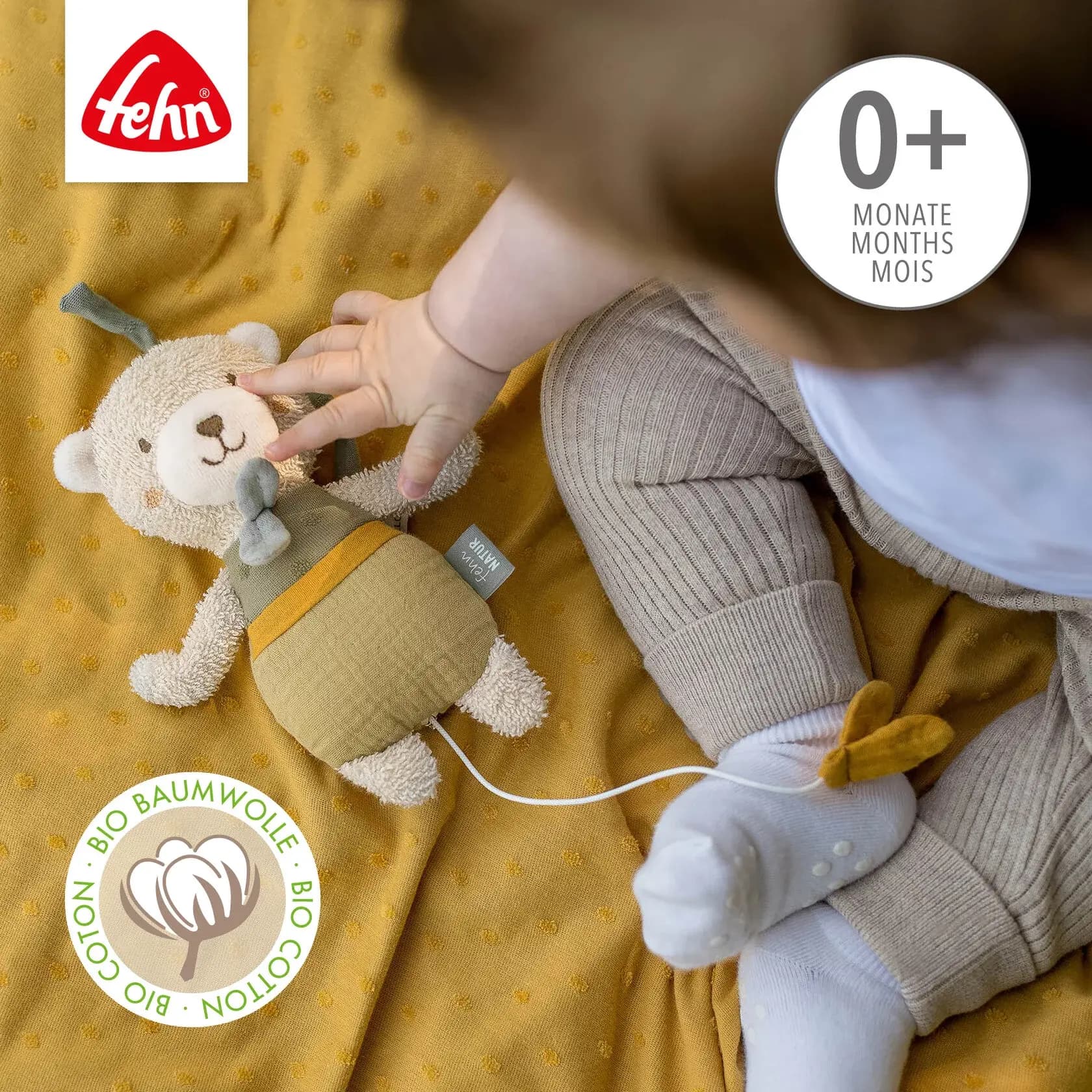Музыкальная игрушка-подвеска Мишка