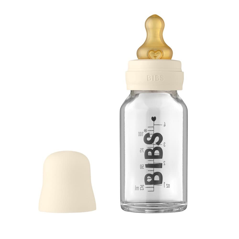 Бутылочка в наборе BIBS Complete Set - Ivory, 110 мл