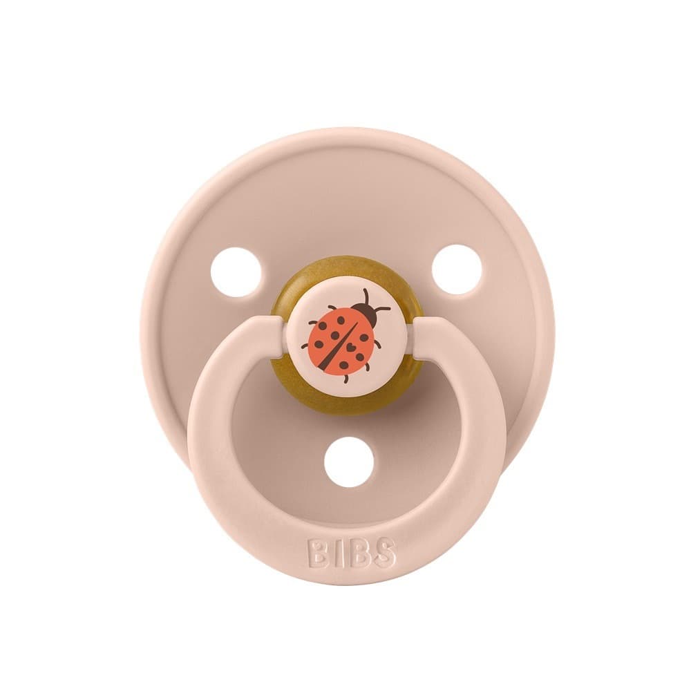 BIBS Studio Colour - Ladybug - Blush 0-6 месяцев
