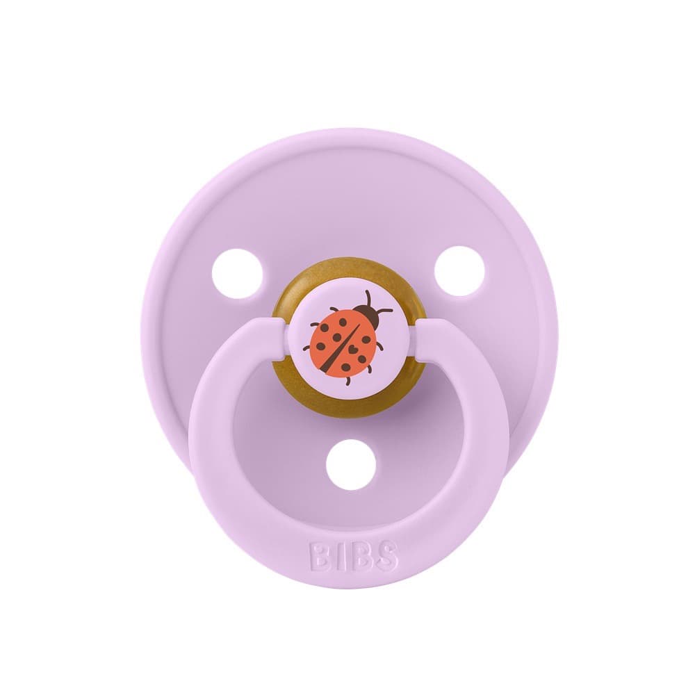 BIBS Studio Colour - Ladybug - Violet Sky 6-18 месяцев