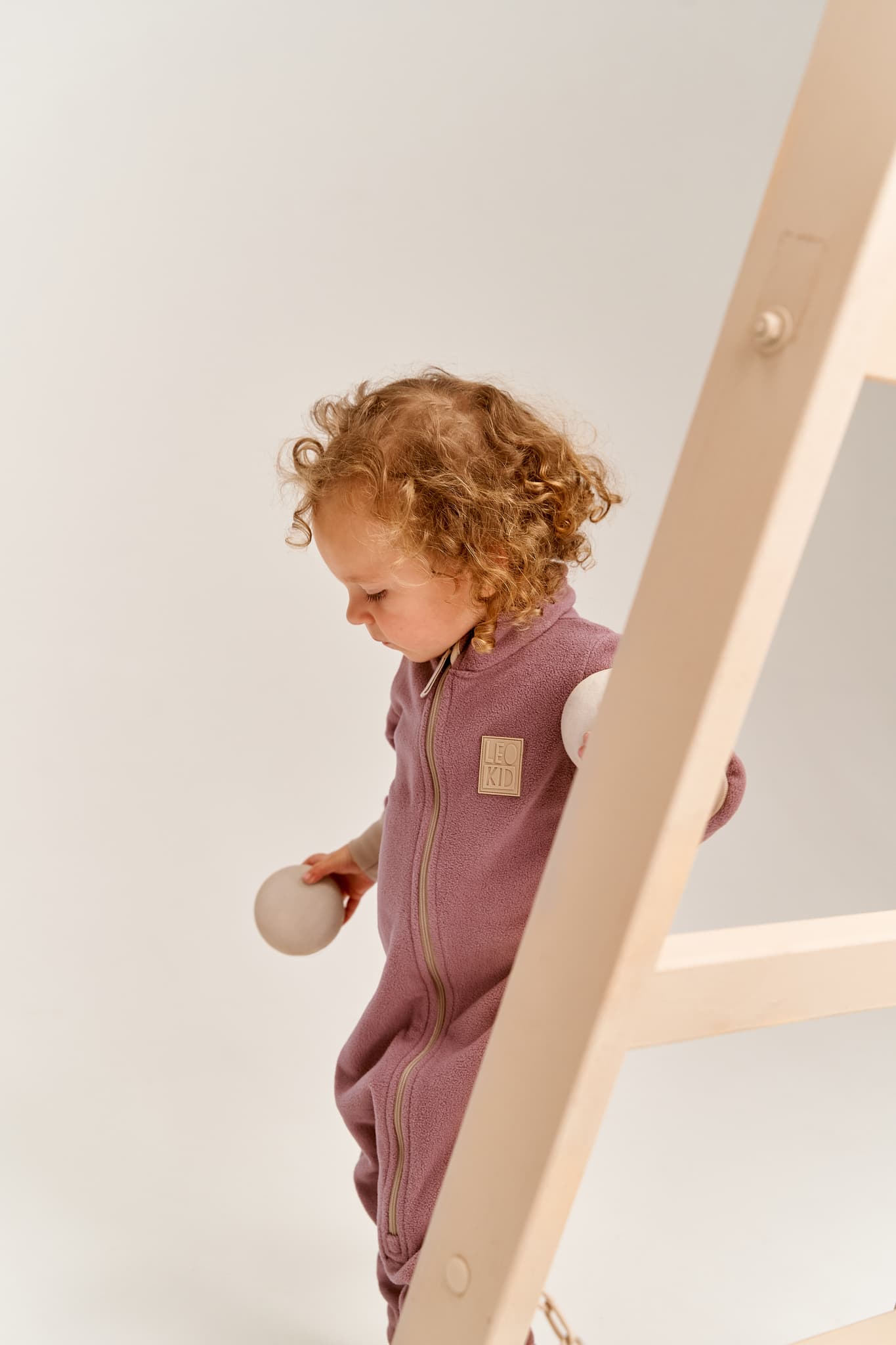Флисовый комбинезон Leokid Aster Sand 5