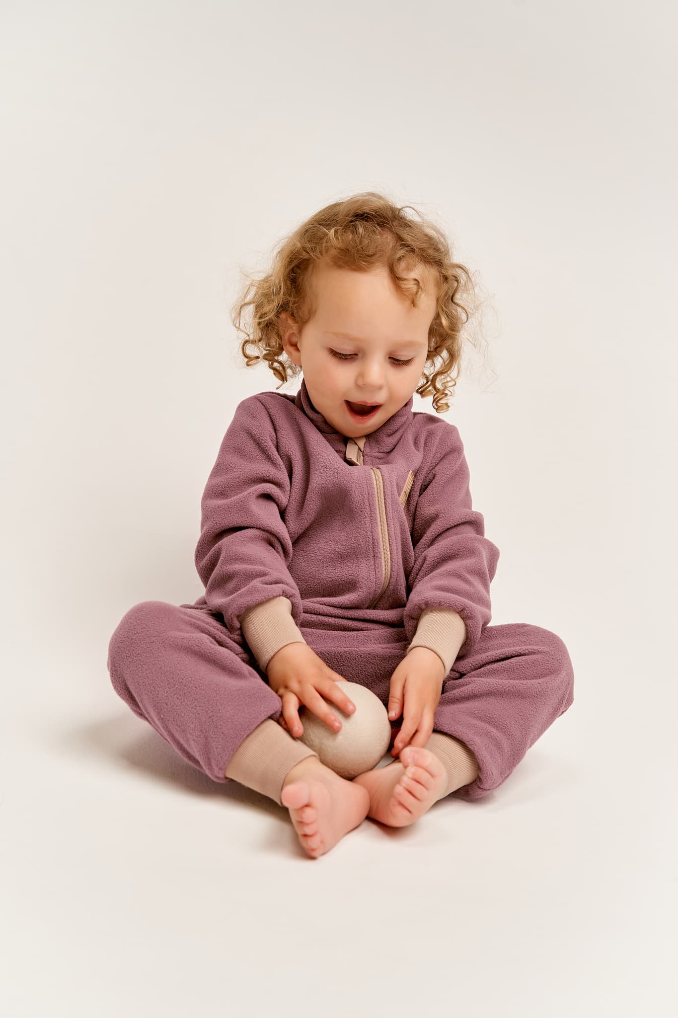 Флисовый комбинезон Leokid Aster Sand 7