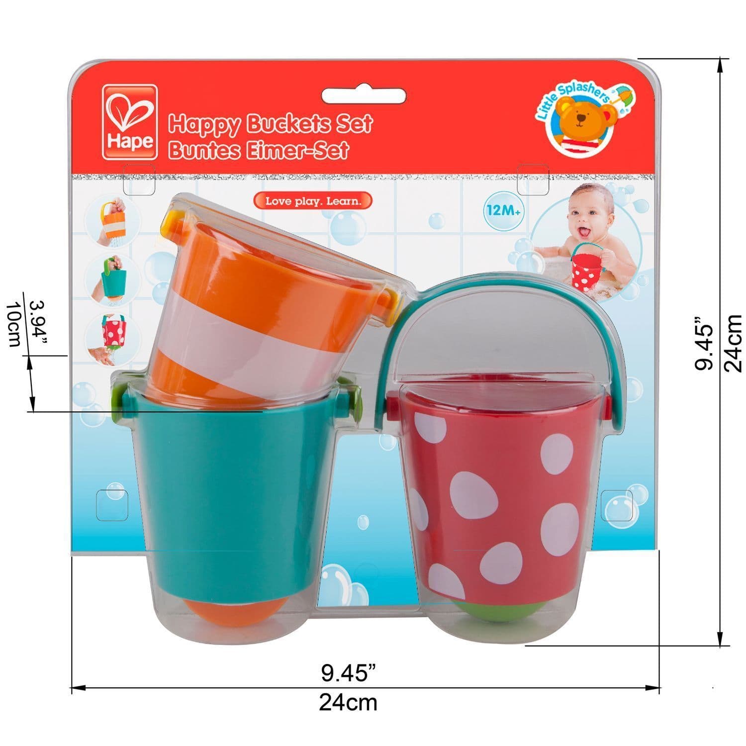Игрушка для купания Счастливые ведра 5