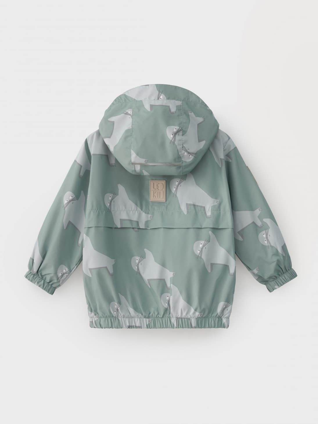 Ветровка Leokid Shells "Sea Tot Green"
