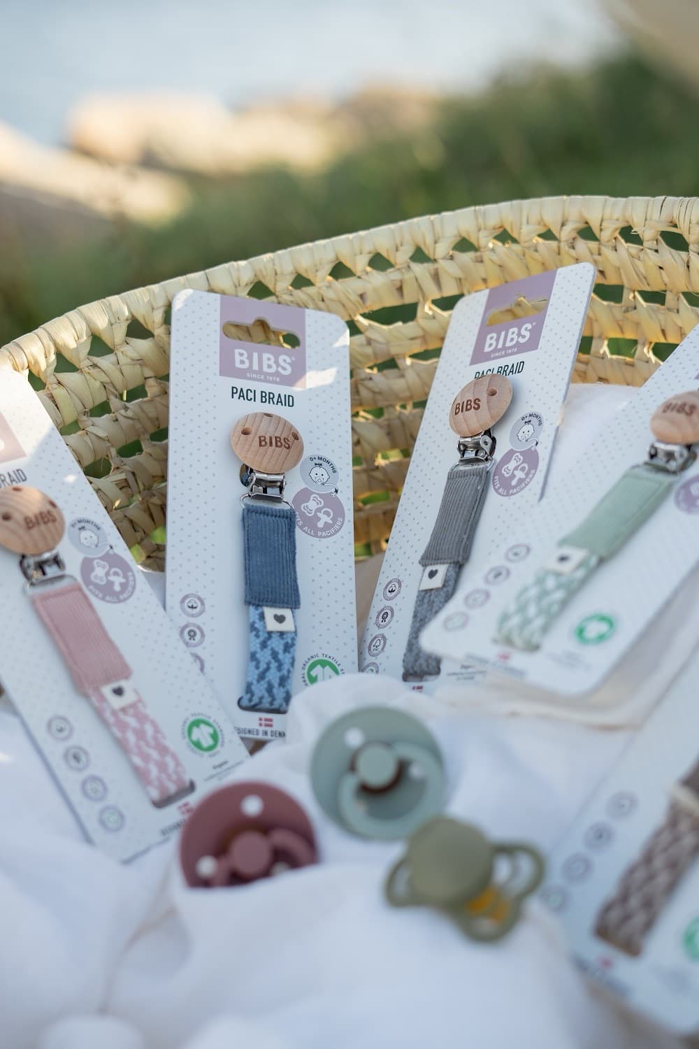 Держатель для пустышки BIBS - Blush/Ivory 4