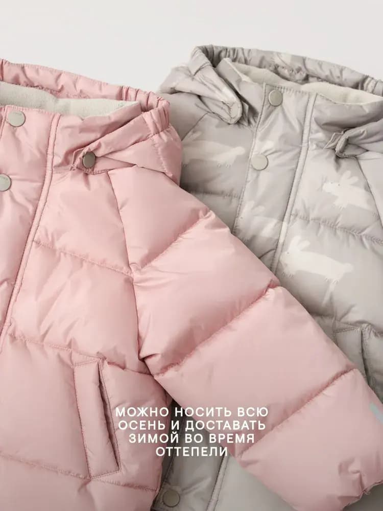 Демисезонная куртка Leokid Leni Pink Bloom 4