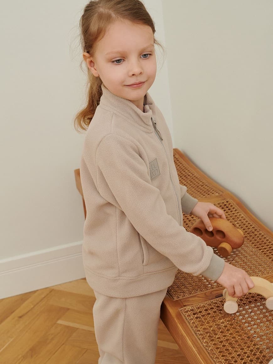 Флисовый джемпер Leokid Lotte Sand Shell 4