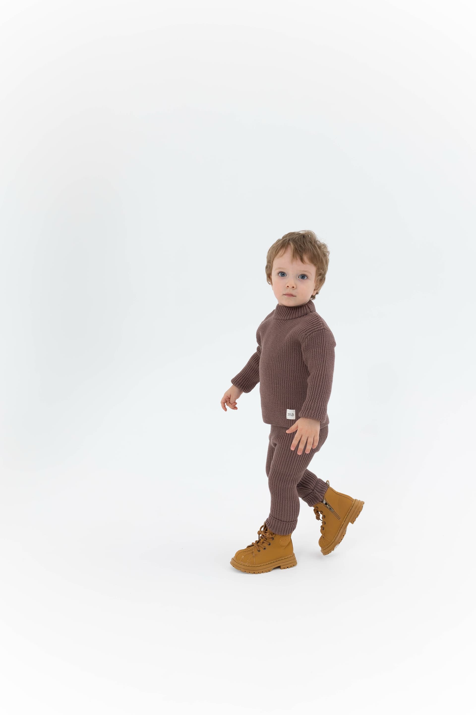 Костюм классический из меринос-кашемира, Кофейный 4