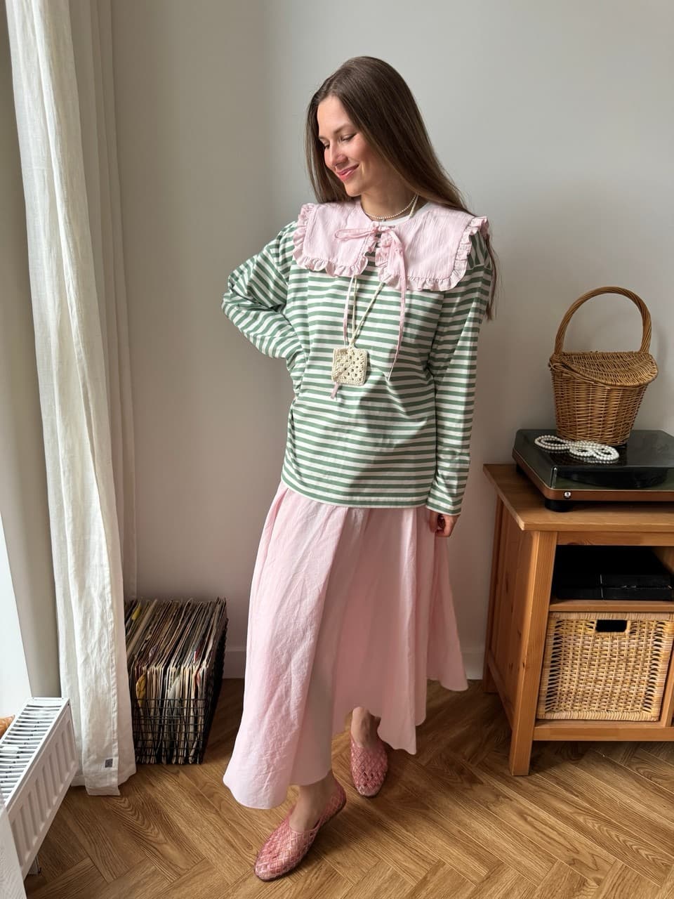 Воротничок Amelie, Розовый 7